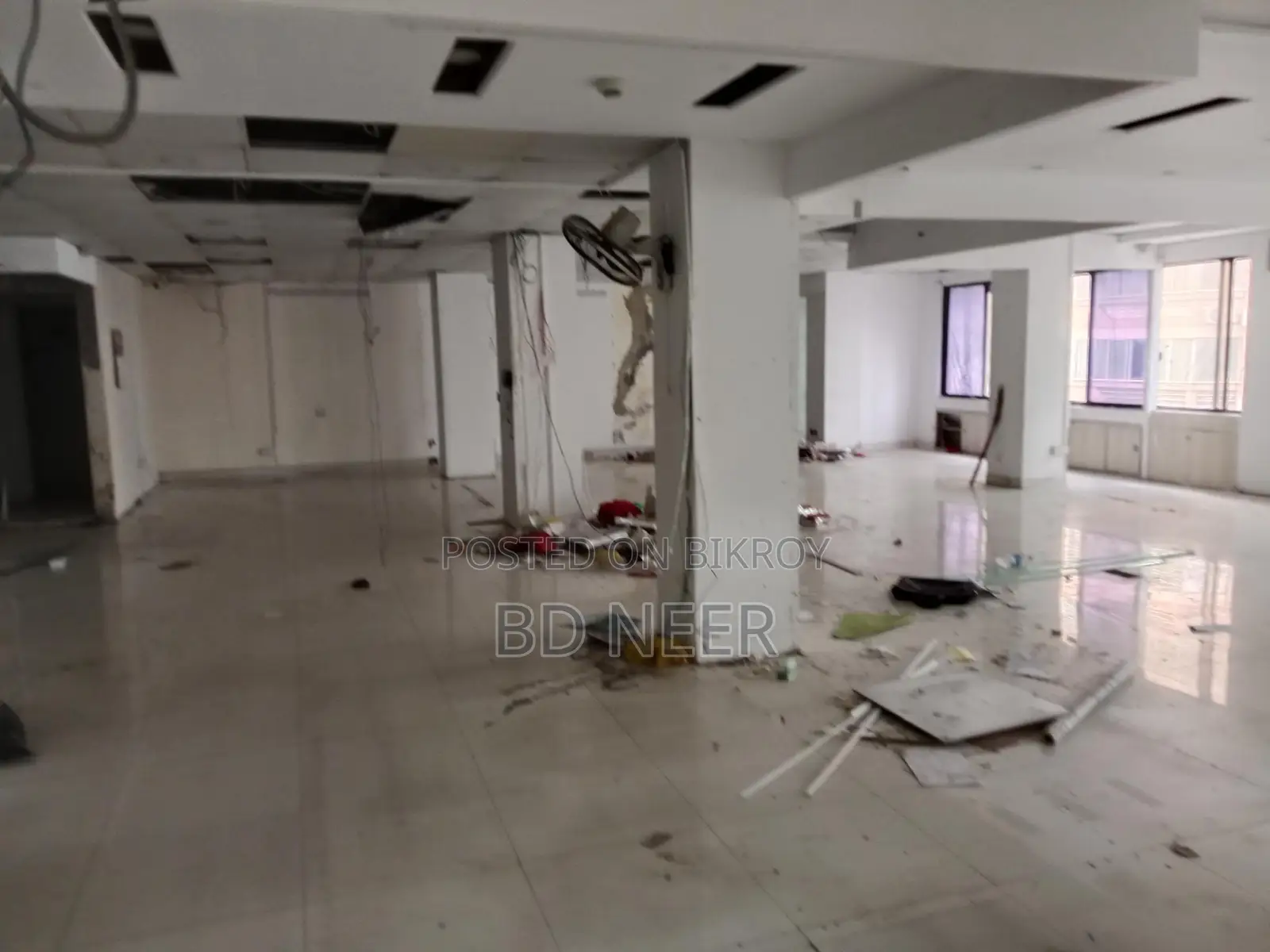 Fully commercial 7500 sft office space rent in banani avenue