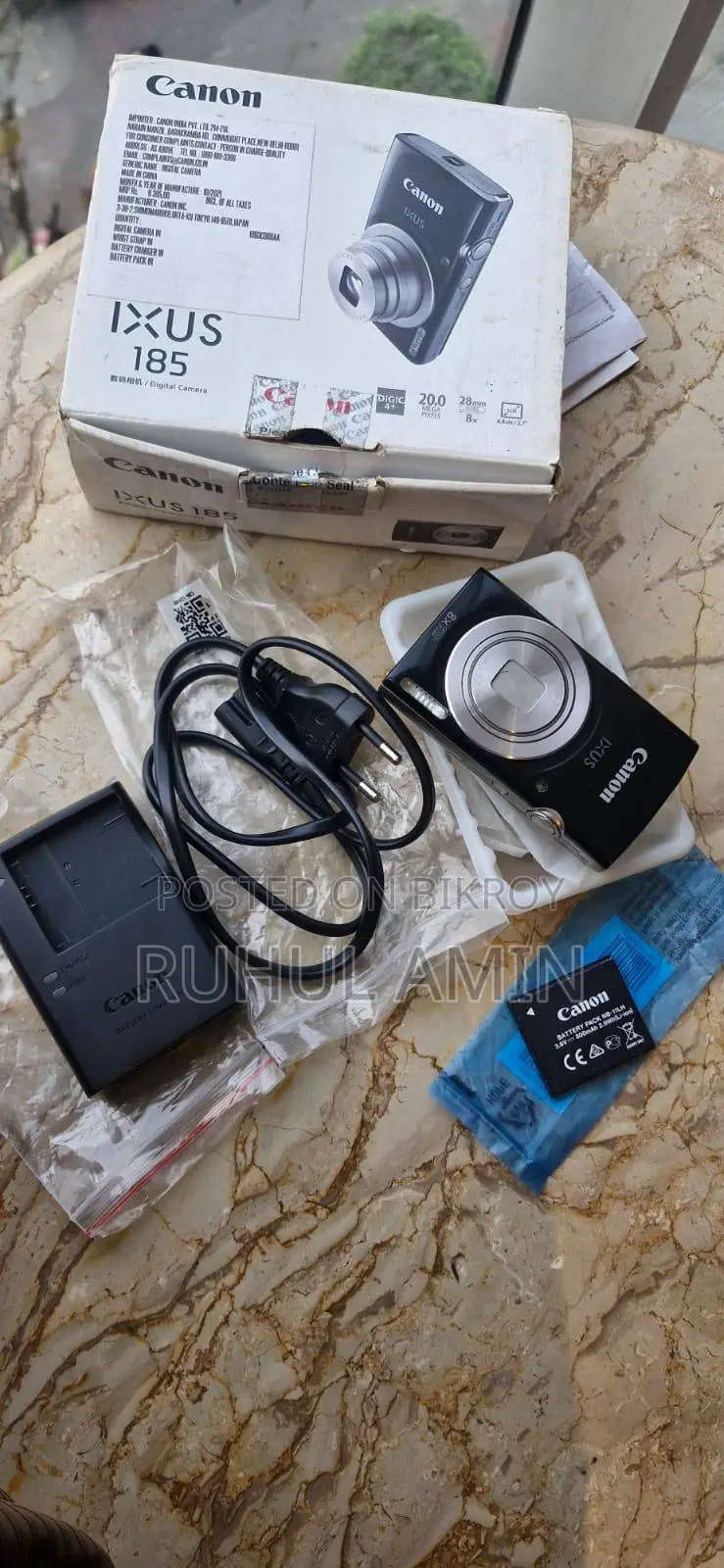 ক্যানন ixus 185
