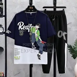 Mash T-shirt & Full Pant Set