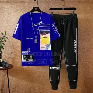 Mash T-shirt & Full Pant Set