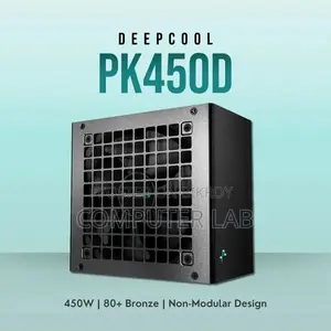 Dee𝐩𝐜𝐨ol PK450D 450W 80+ Bronze Gaming Power Supply With Warranty