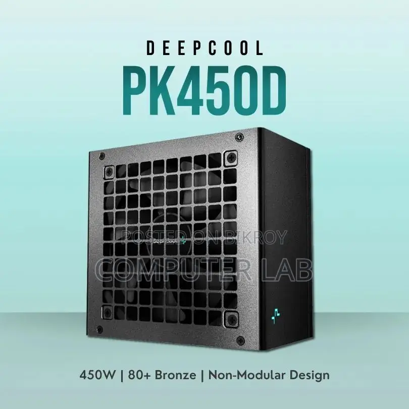 Dee𝐩𝐜𝐨ol PK450D 450W 80+ Bronze Gaming Power Supply With Warranty