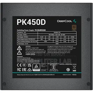 Dee𝐩𝐜𝐨ol PK450D 450W 80+ Bronze Gaming Power Supply With Warranty