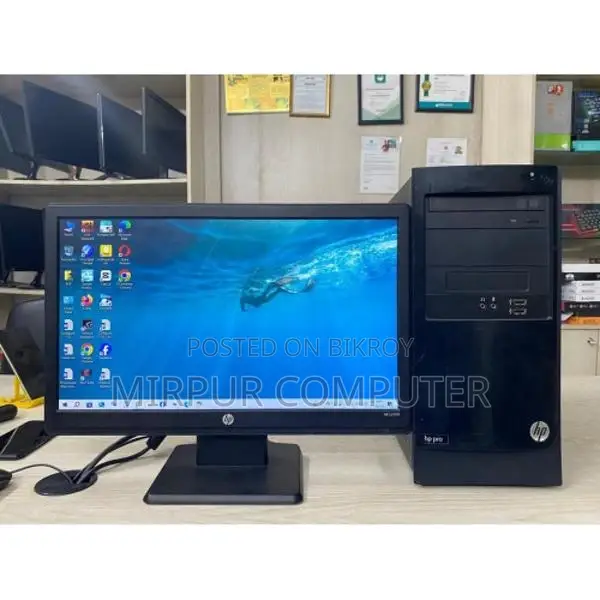 DESKTOP PC CORE I5+LED 19 HP+HD 500GB.RAM 8GB.