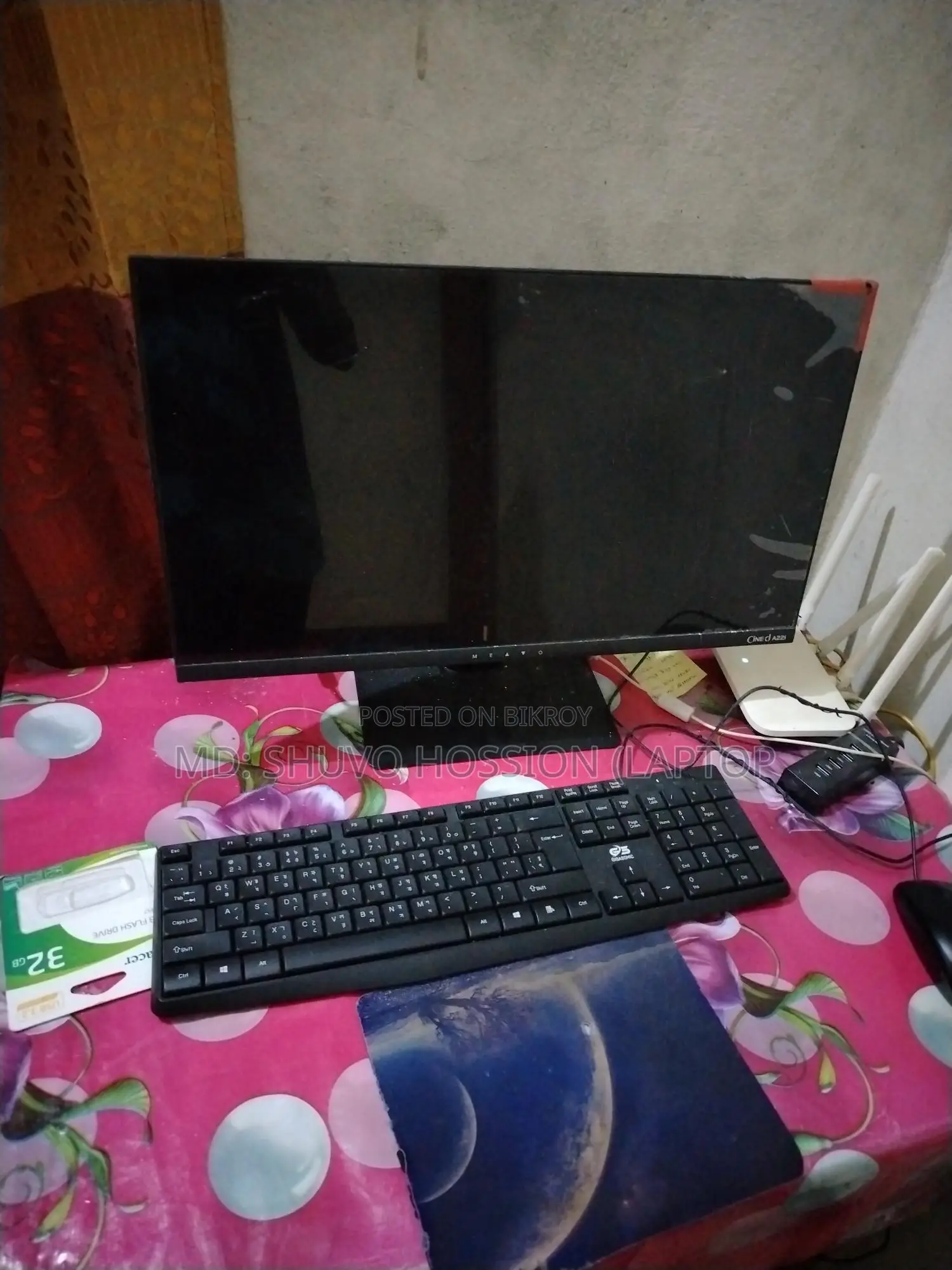 Full Fresh Used Computer with 22inch walton monitor.
