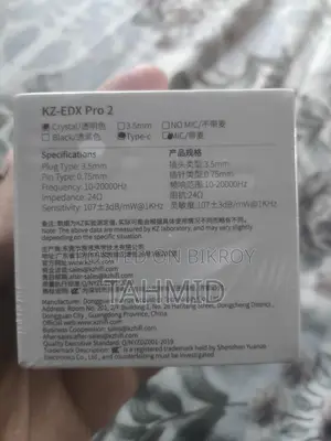 Kz Edx Pro 2 Type C with Mic