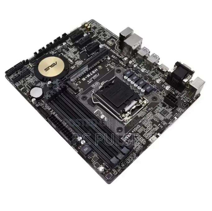 Asus H97m-e Motherboard (Lga 1150) - Fresh Condition M.2 Slot