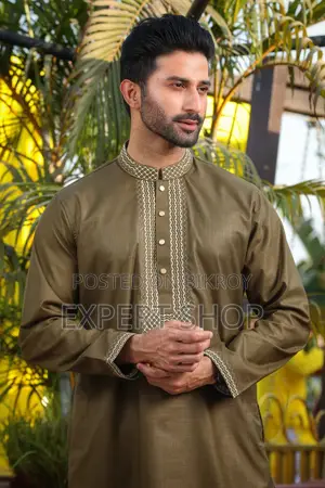 লাক্সারি ইতালিয়ান পাঞ্জাবি উইথ বক্স