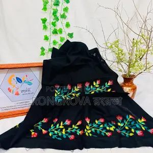 Hand-Embroidered Blouse Piece