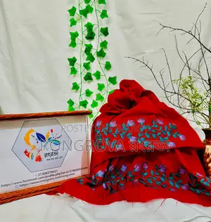 Hand-Embroidered Blouse Piece