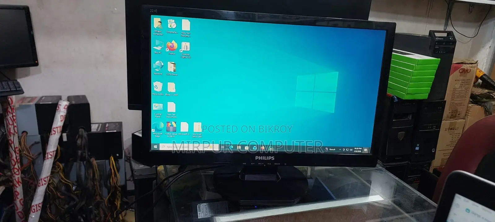 DESKTOP PC CORE I5 6GEN+LED 22ফুল ফ্রেশ.RAM 8GB.SSD 128GB