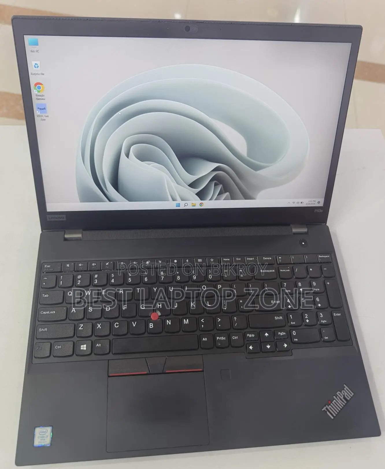 Nvidia Quadro GPU Lenovo Thinkpad P53s Core i7 8th Gen Rmadan offer @35k
