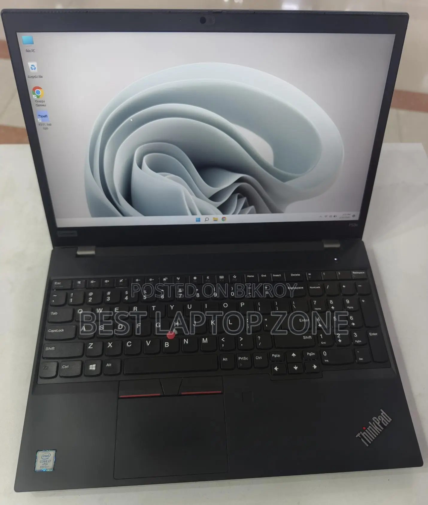 Nvidia Quadro GPU Lenovo Thinkpad P53s Core i7 8th Gen Rmadan offer @35k