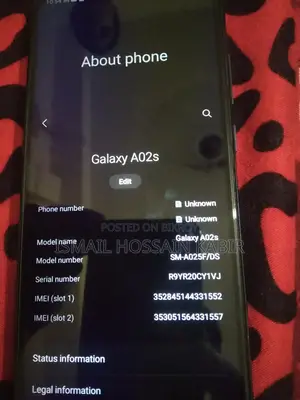 Samsung Galaxy A02s (Used)