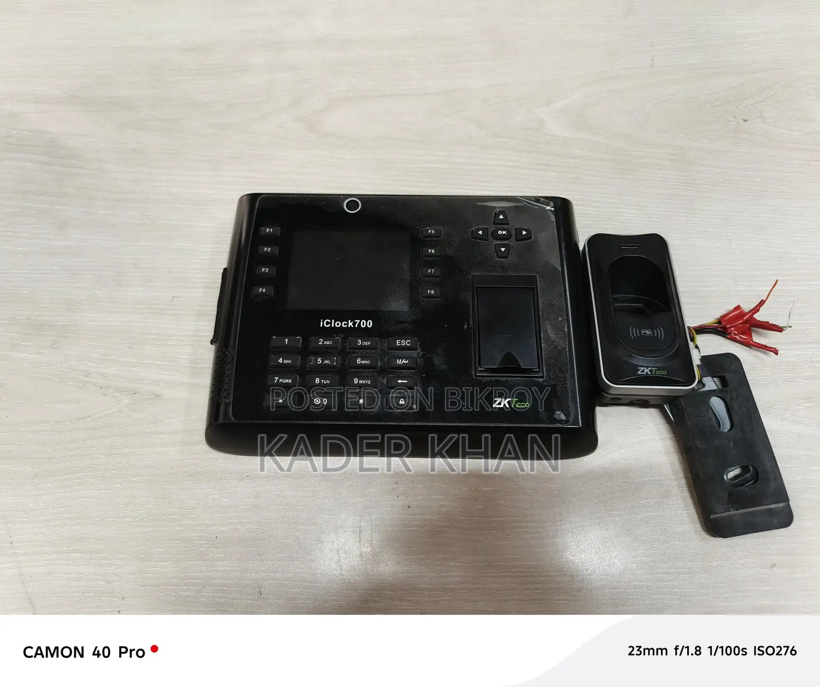 Zkteco IClock700 Fingerprint Access for Sale