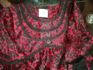 Red & Black Dress