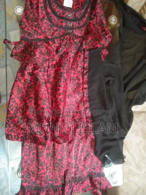 Red & Black Dress