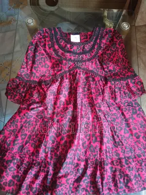 Red & Black Dress