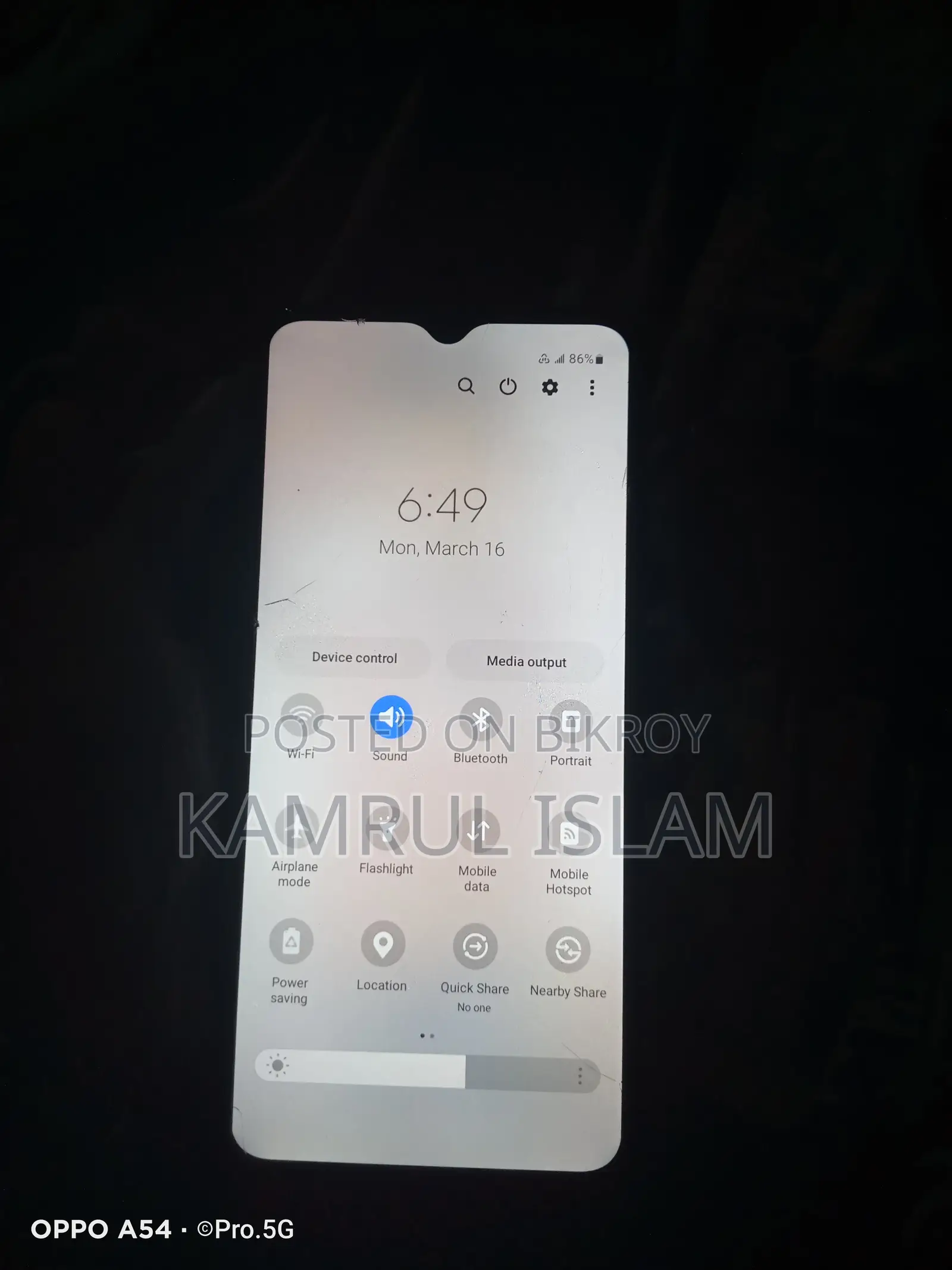 Samsung Galaxy A03S . (Used)