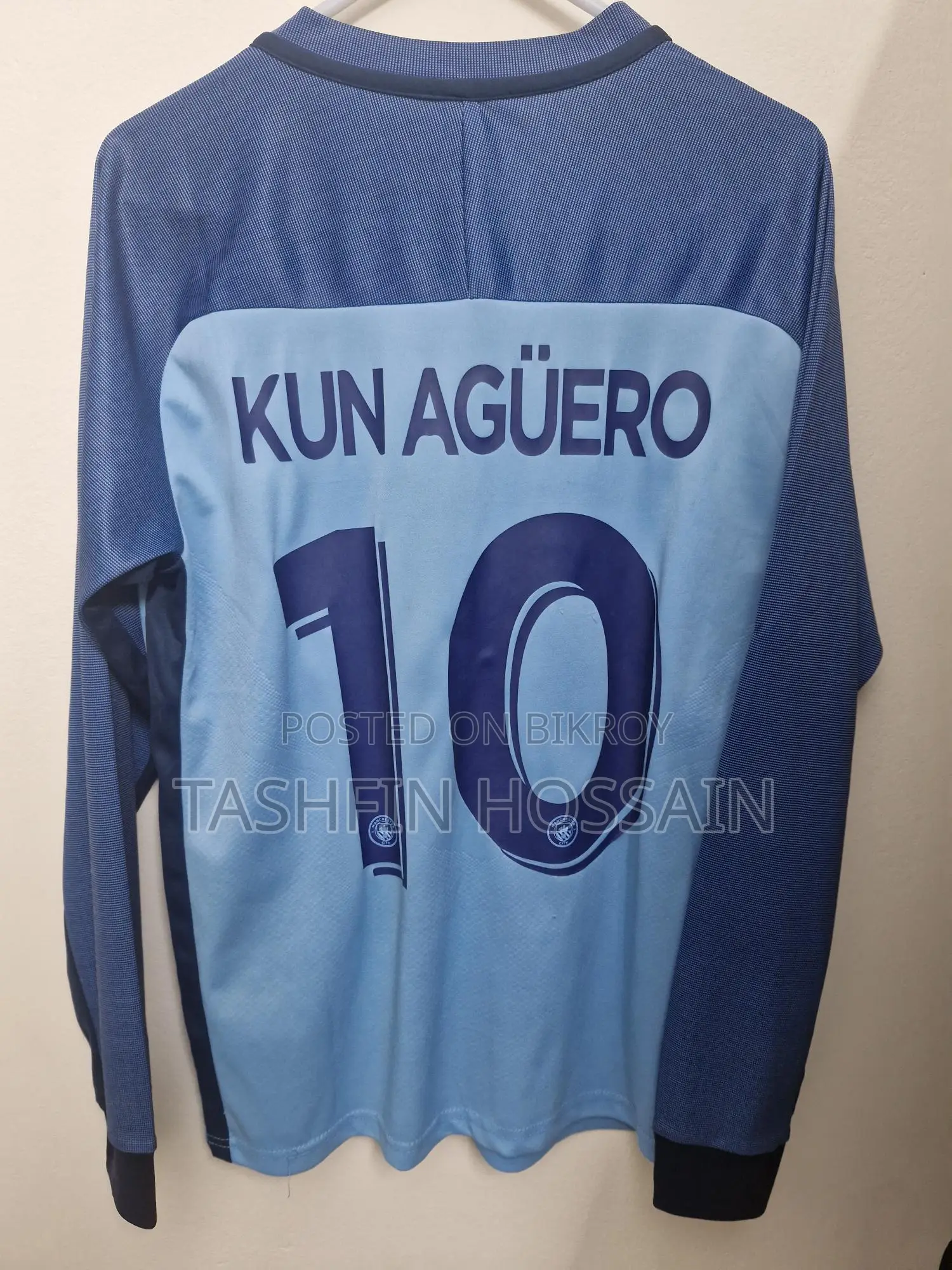 Man city retro jersey