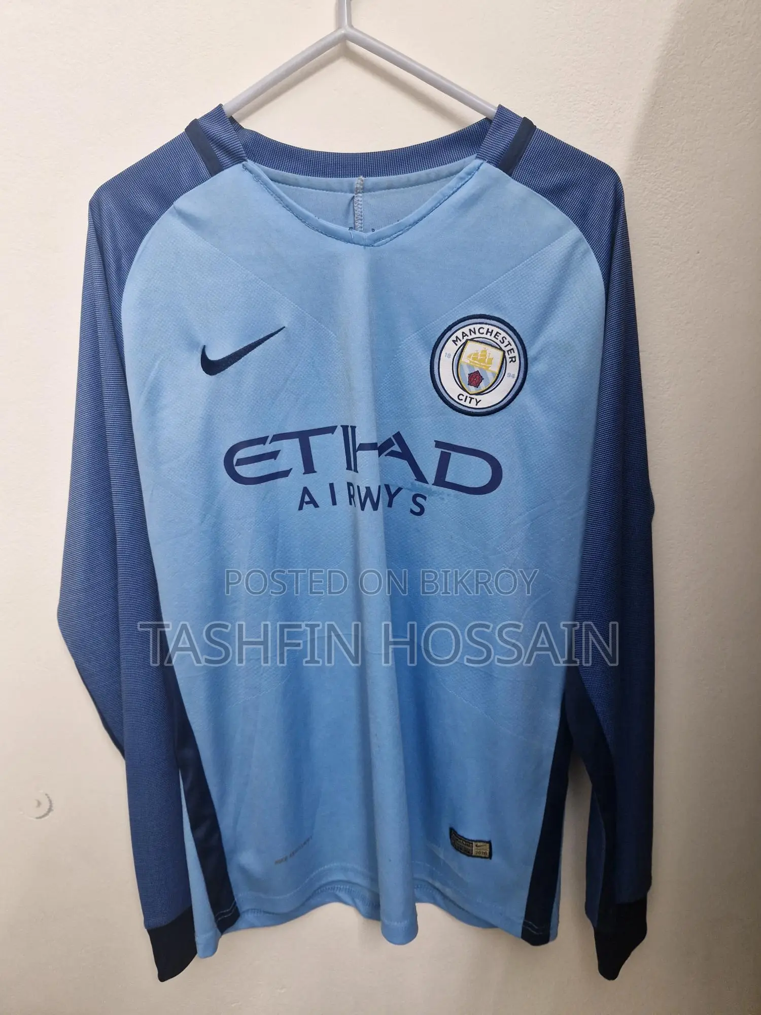 Man city retro jersey