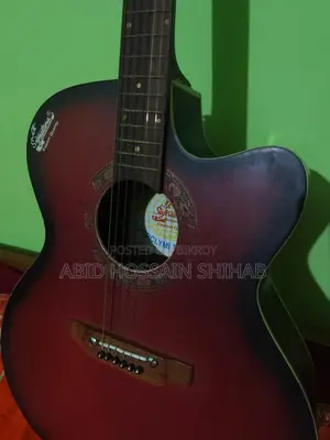 Signature Acoustic Guitar (cutaway) – Almost New Condition