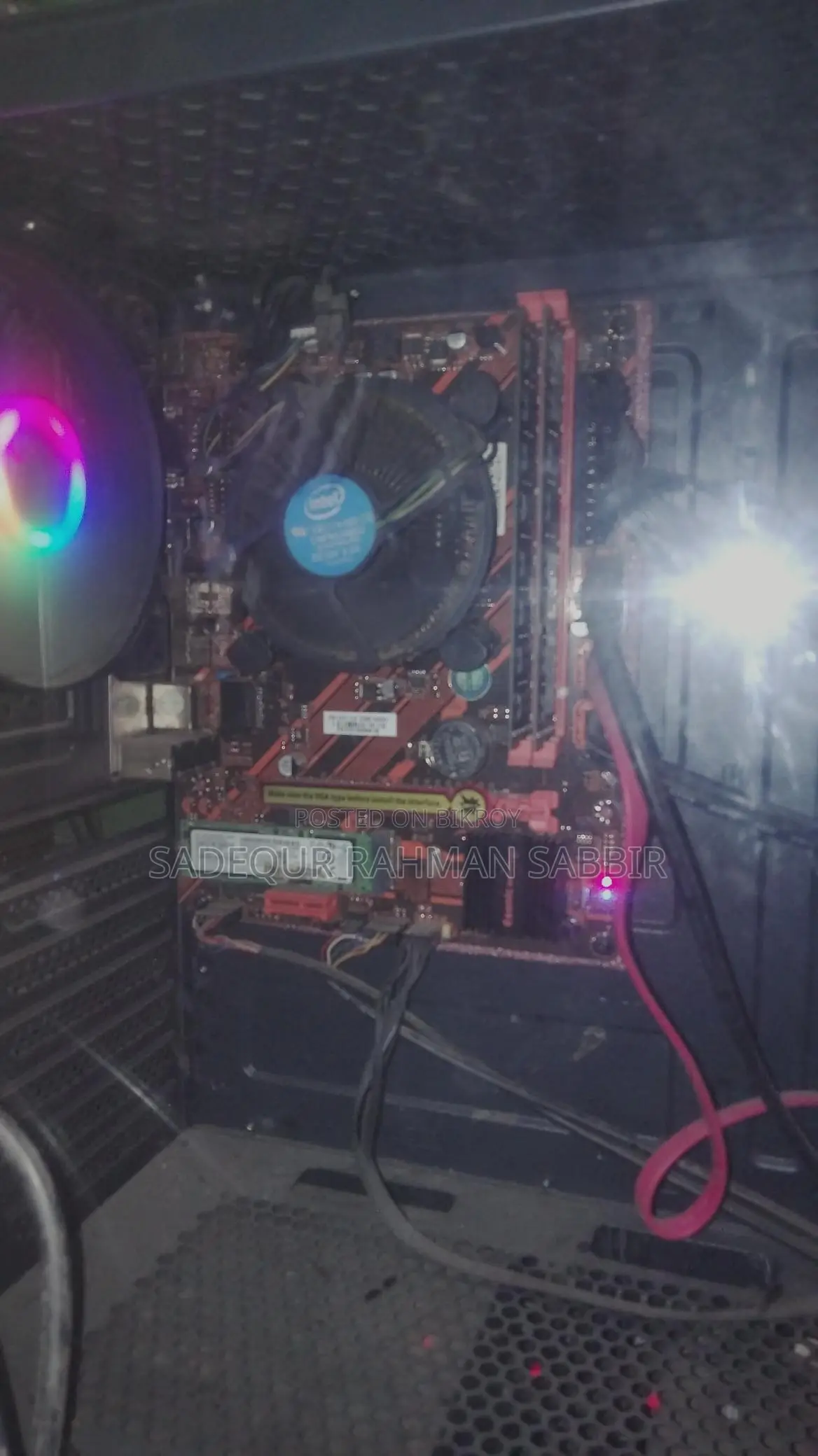 Desktop Pc + Monitor Sell | 16gb RAM SSD Ready to Use
