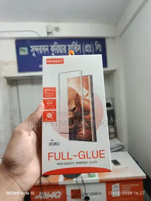 Mossily Premium Full-glue Tempered Redmi Note 14 Pro