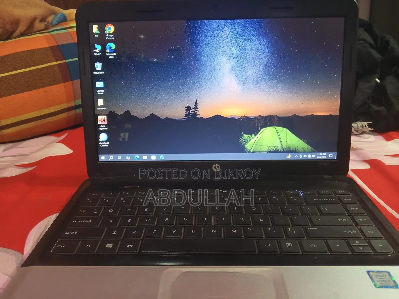 HP 450 i3 3rd Gen Laptop. Full fresh