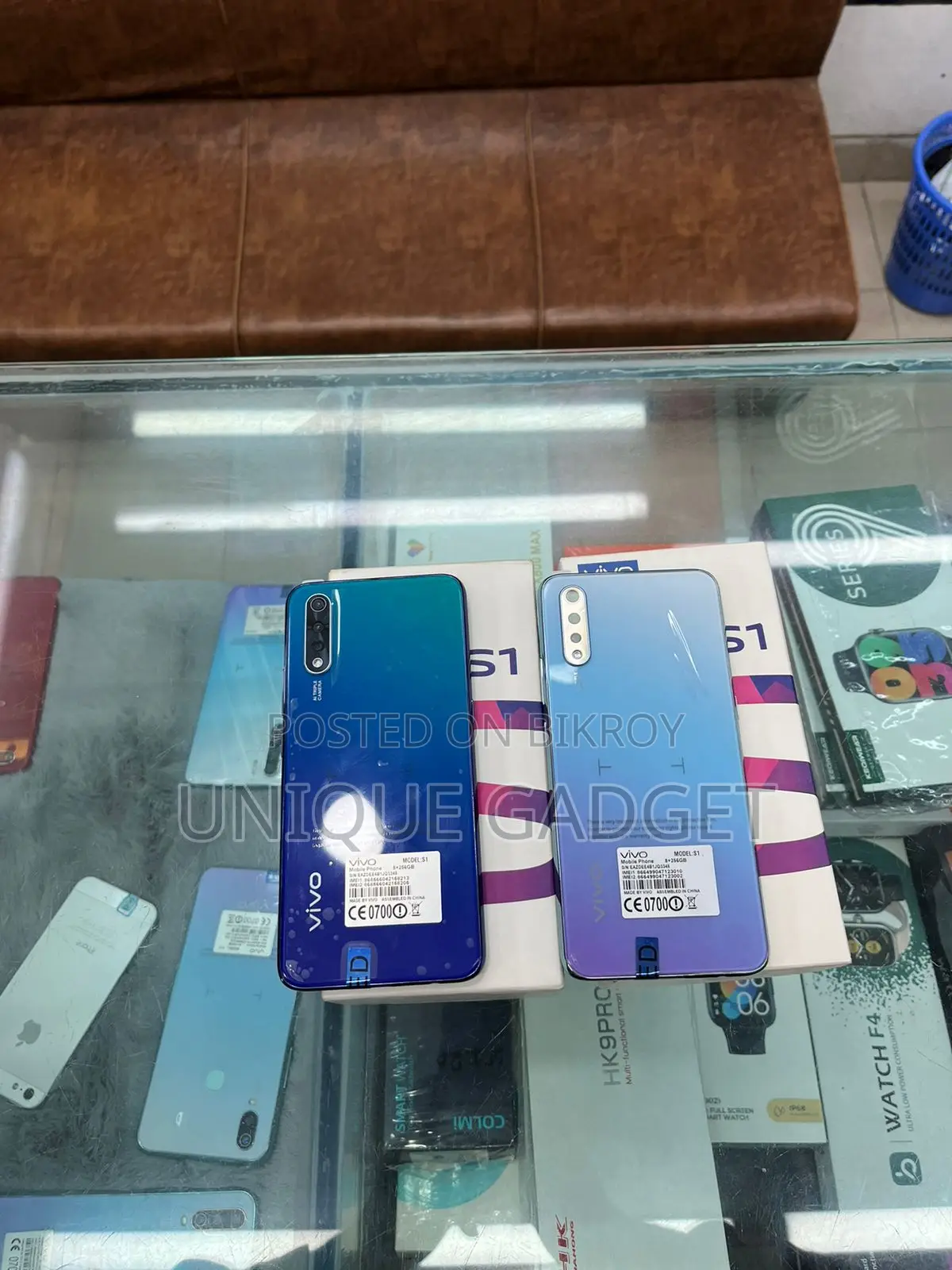 নতুন ভিভো এস১ ১২৮ জিবি নীল