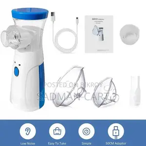 Portable Mesh Nebulizer Machine - Personal Inhaler For Adults & Kids