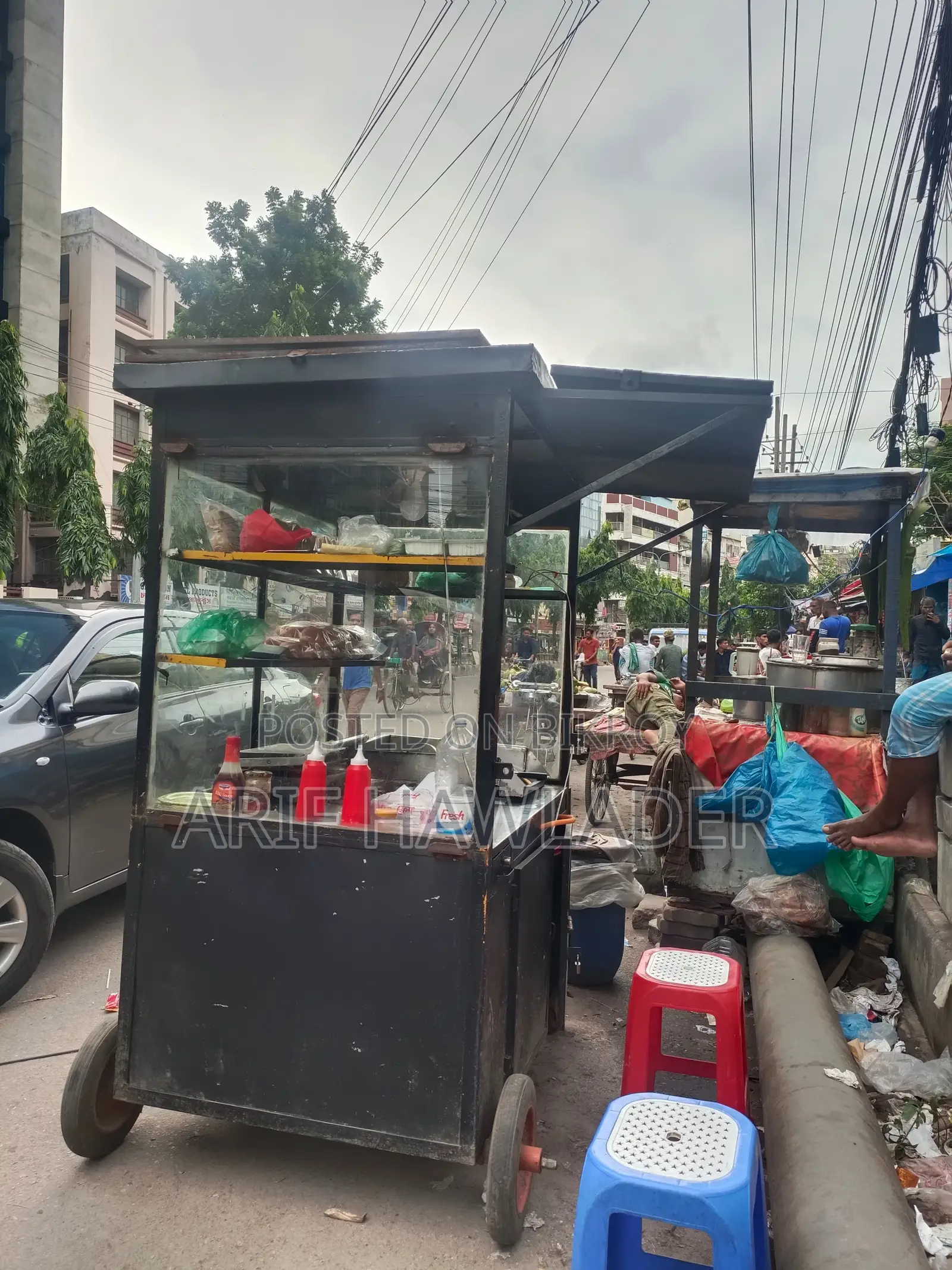 একটি নতুন ফুড কার্ট বিক্রয় হবে