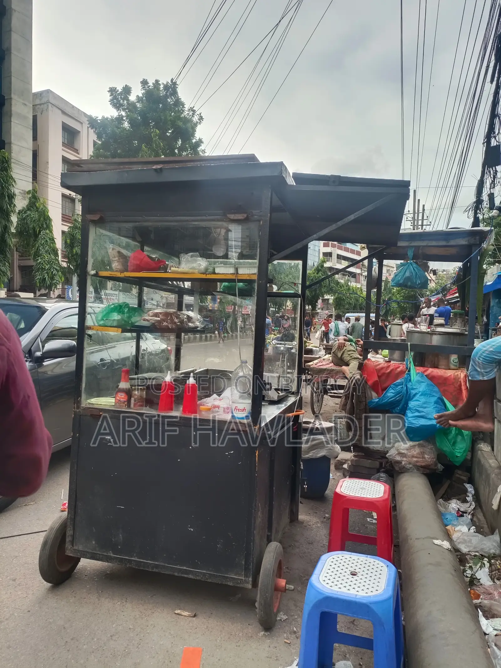 একটি নতুন ফুড কার্ট বিক্রয় হবে