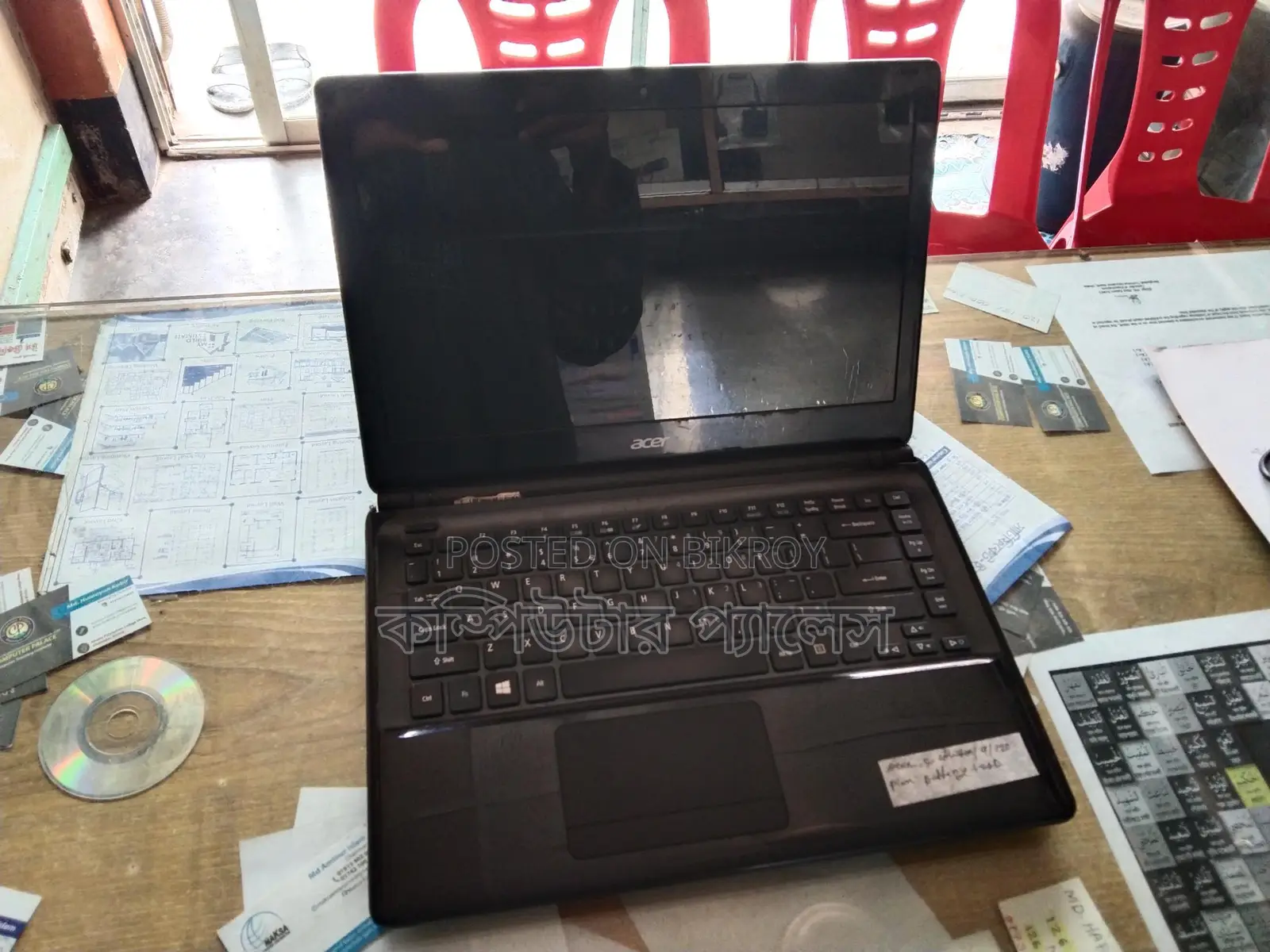 Acer Core i5 4th Gen RAM 4GB SSD 128GB Running Laptop