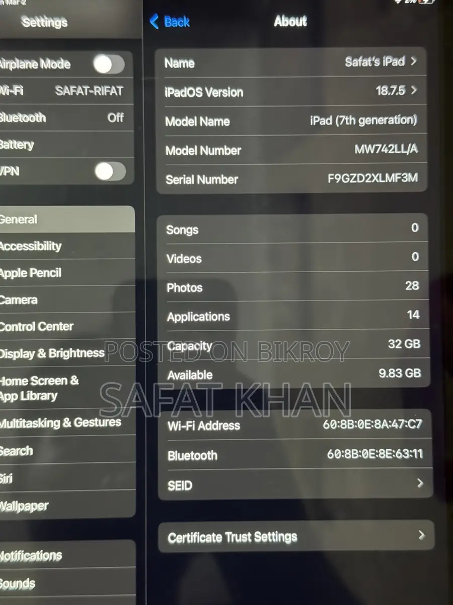 Apple iPad 7 Generation