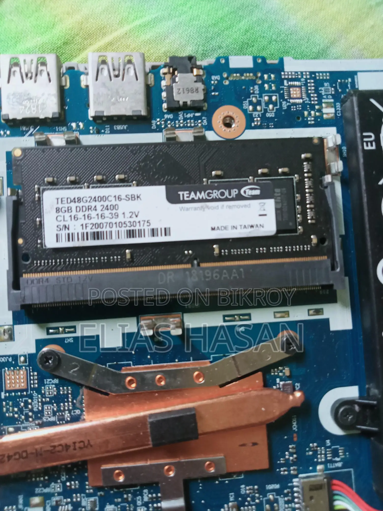 Teamgroup 8gb Ddr4 2400mhz