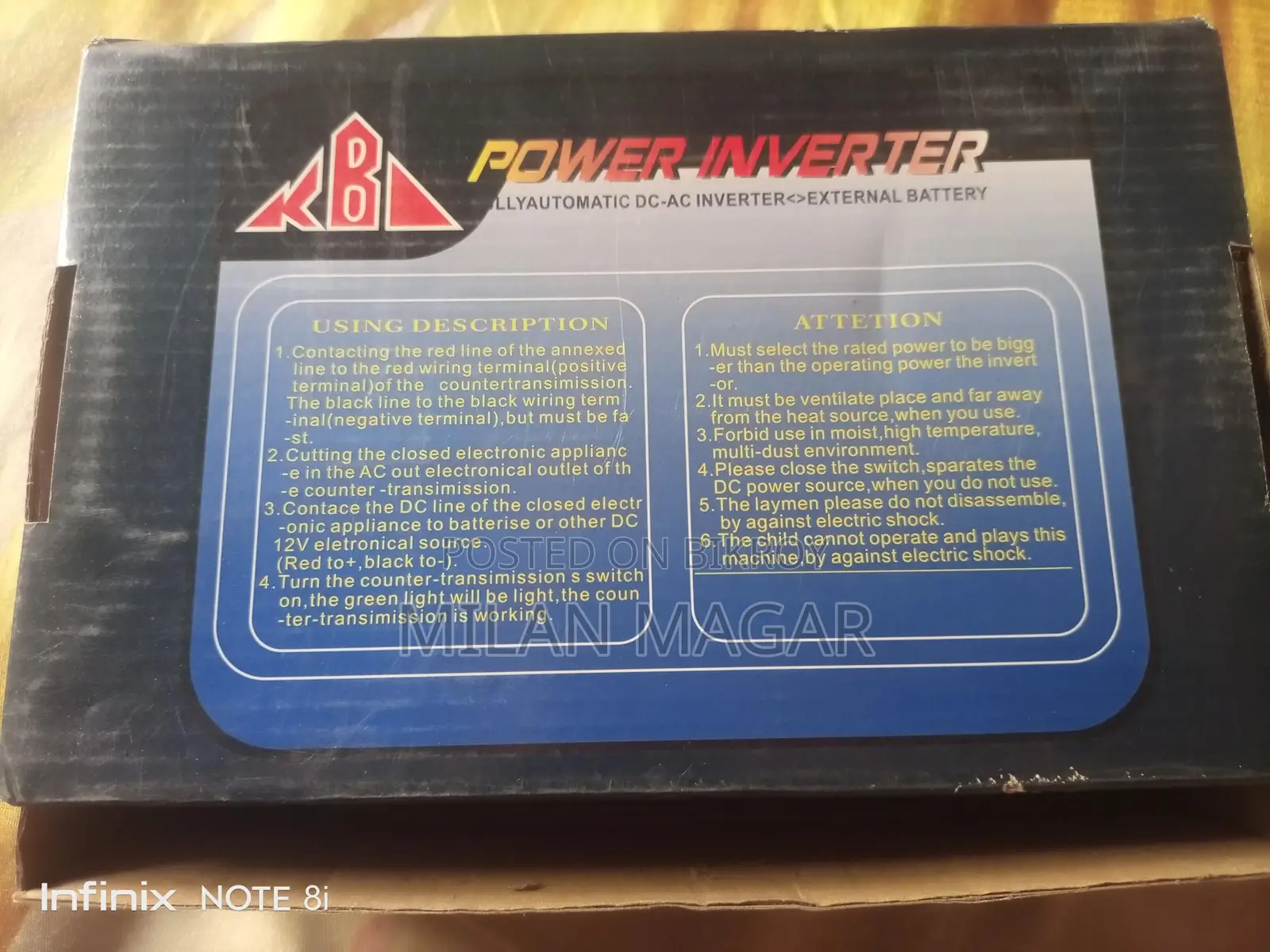 Inverter for sale
