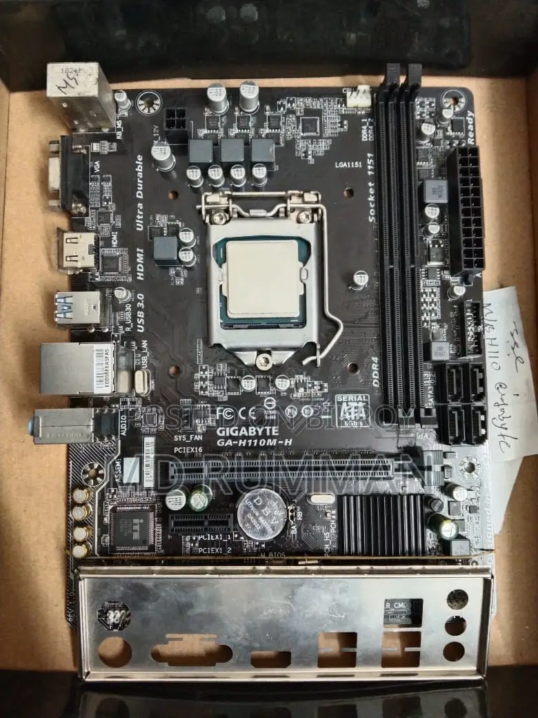 Gigabyte H110 DDR4 MotherBoard Fuul Fresh