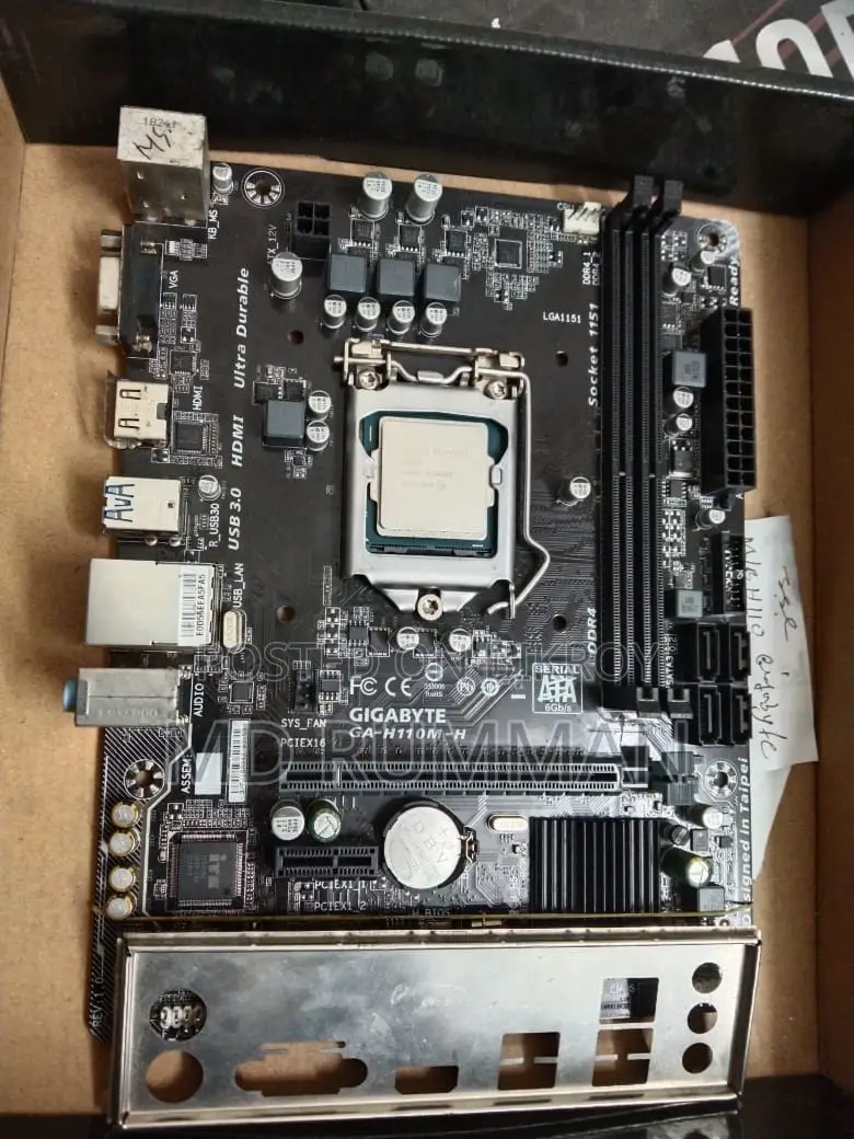 Gigabyte H110 DDR4 MotherBoard Fuul Fresh