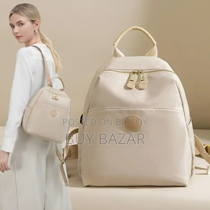 Womens Backpacks Designer High Quality Soft Nylon Simple Fashion Bag
