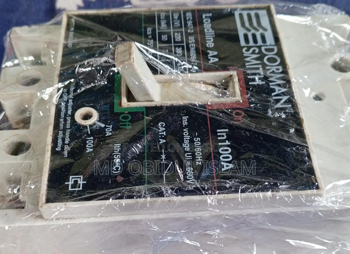 একটি 100 amp mccb বিক্রয় হইবে