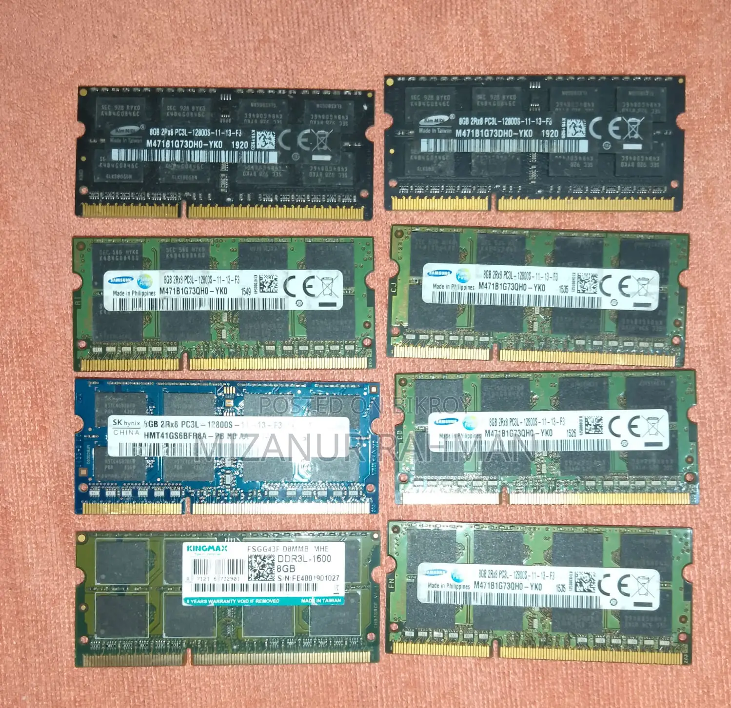 Ddr 3 8gb Laptop RAM