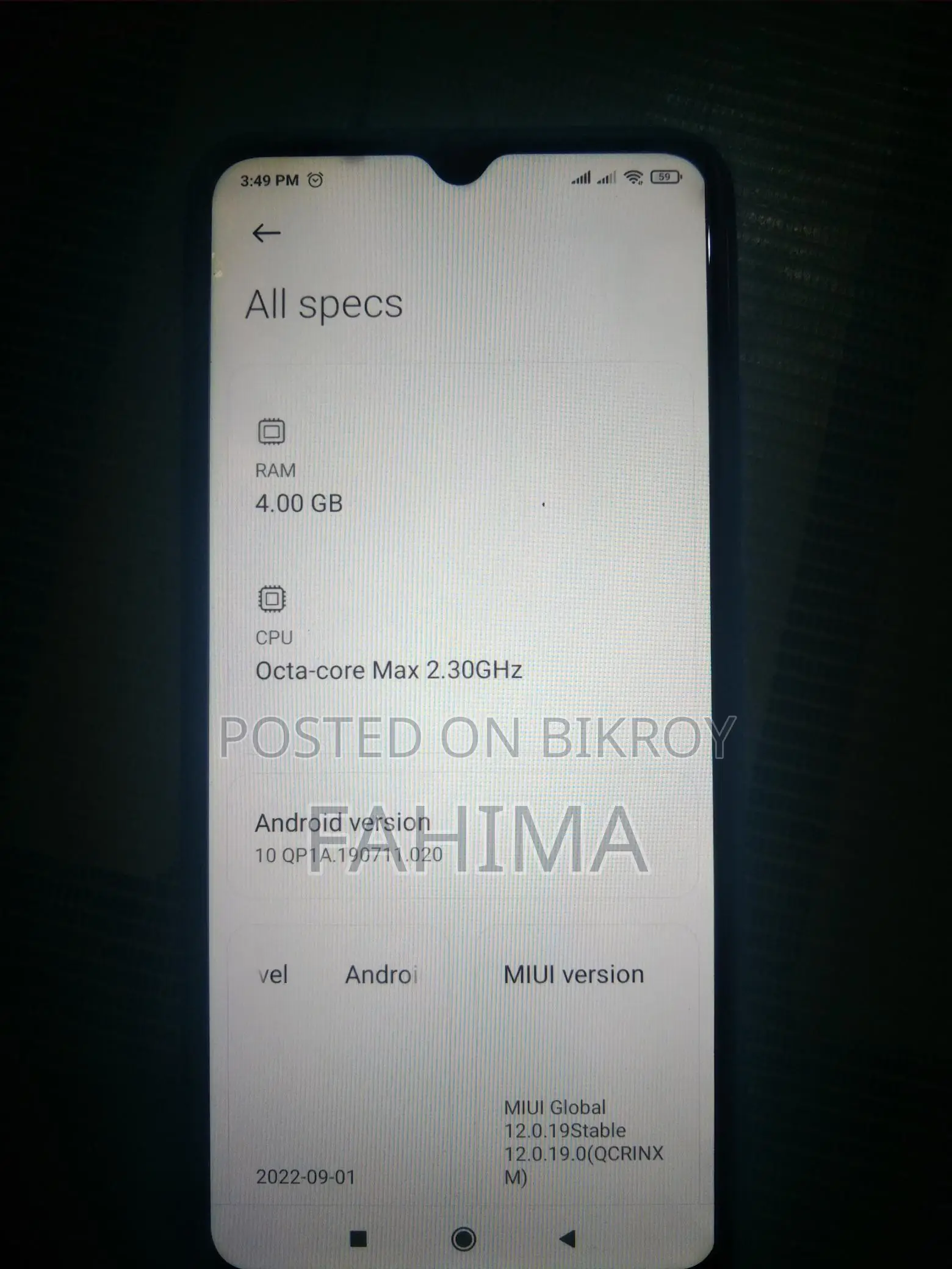 Xiaomi Poco C3 (Used)