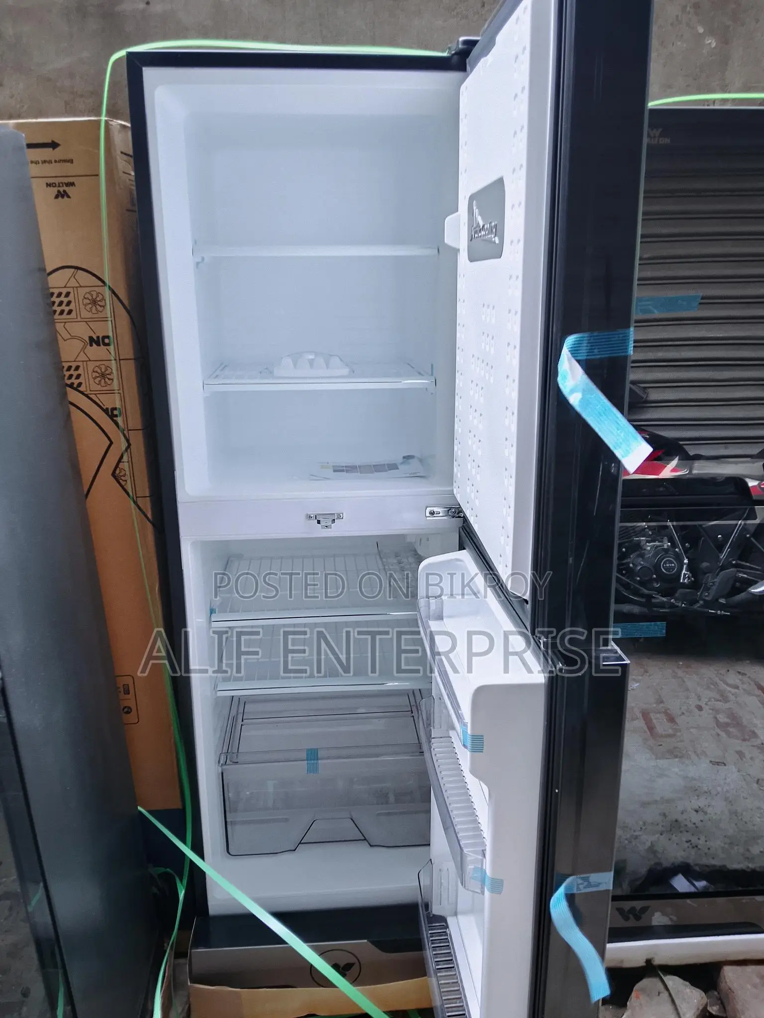 250 লিটার ওয়ালটন ডিসকাউন্টেড ফ্রিজ মডেল :WFB-2E0-GDEL-XX