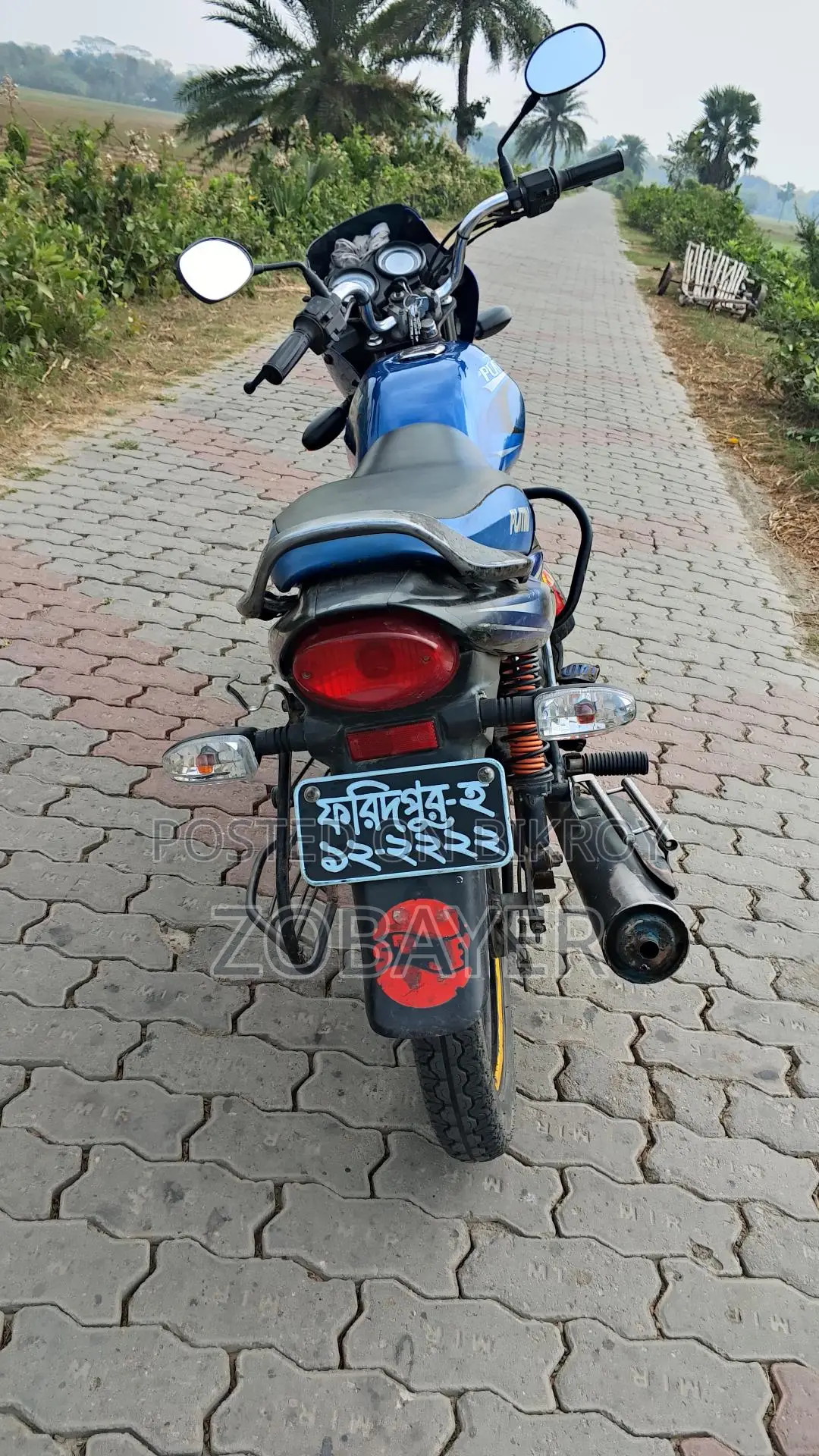 Bajaj Platina 100 2014 Blue