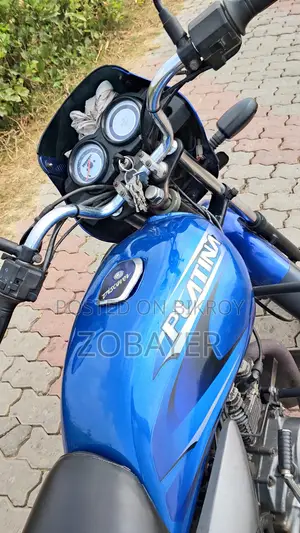 Bajaj Platina 100 2014 Blue