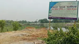 Buy land in the city center and build your child's future.