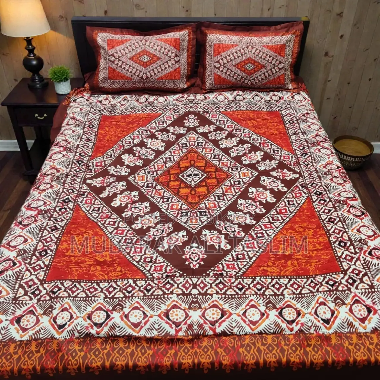 Panel Cotton Bed-sheet