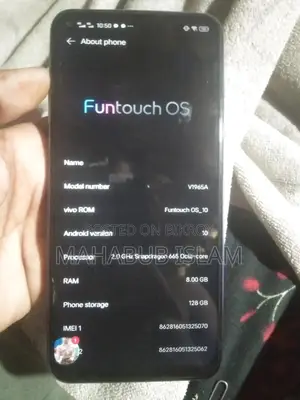 Vivo Y50 . (Used)
