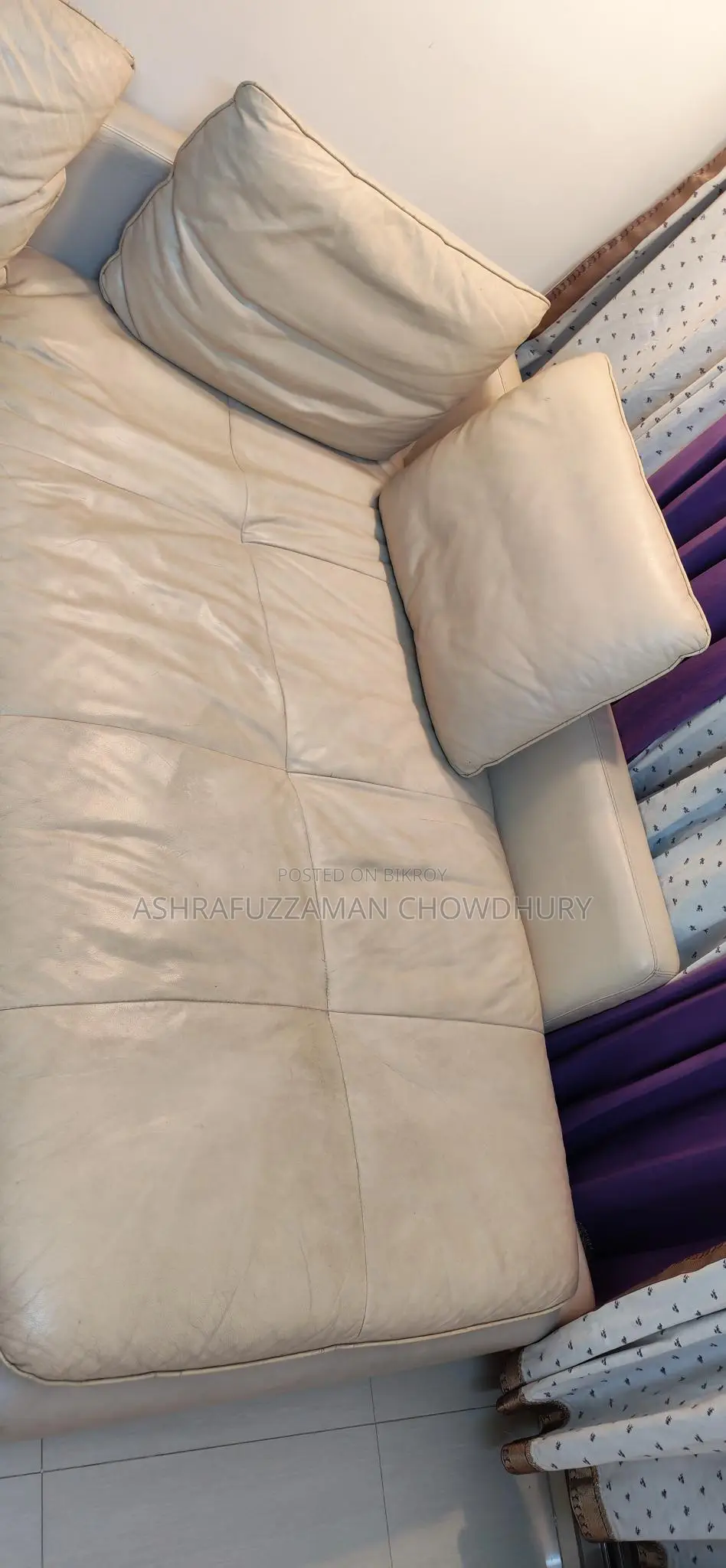7-seater Leather Sofa Set